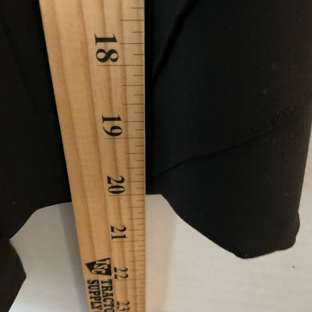 Escada Black Wool Blend Blazer Jacket Size 36 Made in Germany - Picture 5 of 9